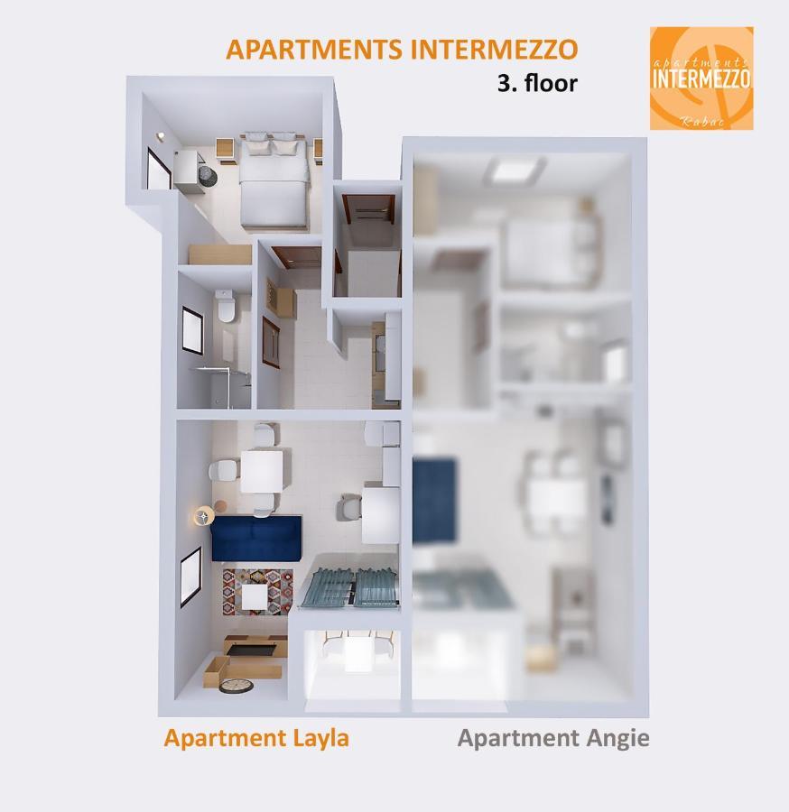 Apartment Layla - Intermezzo With Sea View In Center Of Rabac Eksteriør bilde